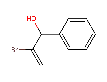 Benzenemethanol, a-(1-bromoethenyl)-