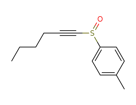 Benzene, 1-(1-hexynylsulfinyl)-4-methyl-