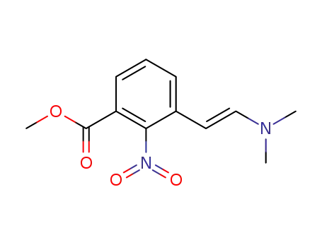 Molecular Structure of 68109-89-7 (3-[(E)-2-(Dimethylamino)ethenyl]-2-nitrobenzoic acid methyl ester)