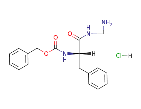 [1-S-(aminomethyl-carbamoyl)-2-phenylethyl]carbamic acid benzyl ester hydrochloride