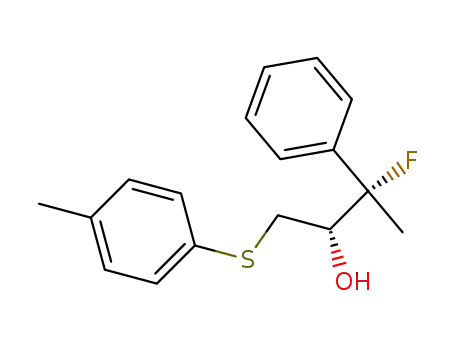 (2S,3S)-3-fluoro-3-phenyl-1-<(4-methylphenyl)sulphenyl>-2-butanol