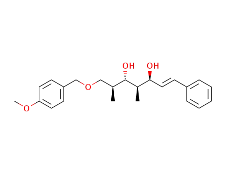 (E)-(3S,4R,5S,6S)-7-(4-Methoxy-benzyloxy)-4,6-dimethyl-1-phenyl-hept-1-ene-3,5-diol