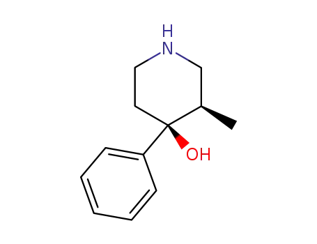 (+/-)-α-4-hydroxy-3-methyl-4-phenylpiperidine