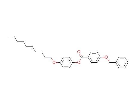 Benzoic acid, 4-(phenylmethoxy)-, 4-(decyloxy)phenyl ester
