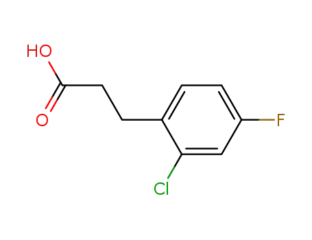 3-(2-클로로-4-플루오로-페닐)-프로피온산