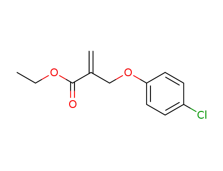 2-Propenoic acid, 2-[(4-chlorophenoxy)methyl]-, ethyl ester