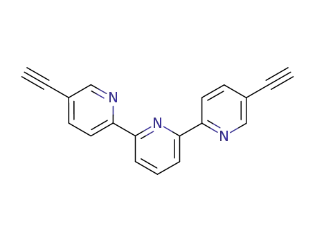 Molecular Structure of 449144-82-5 (2,2':6',2''-Terpyridine, 5,5''-diethynyl-)