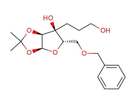(1S,2S,3S,5S)-2-(3-hydroxypropyl)-7,7-dimethyl-4,6,8-trioxa-3-[(phenylmethoxy)methyl]bicyclo[3.3.0]octan-2-ol