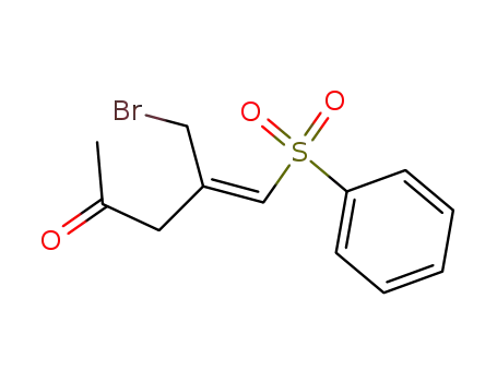 4-Penten-2-one, 4-(bromomethyl)-5-(phenylsulfonyl)-, (Z)-