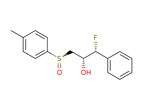 (2S,3R)-3-fluoro-3-phenyl-1-<(R)-(4-methylphenyl)sulphinyl>-2-propanol