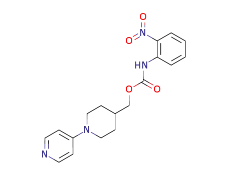 2-Nitro-N-[1-(pyridin-4-yl)piperidin-4-ylmethoxycarbonyl)benzeneamine