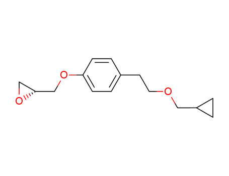 (R)-4-<2-(cyclopropylmethoxy)ethyl>phenyl 2,3-epoxypropyl ether