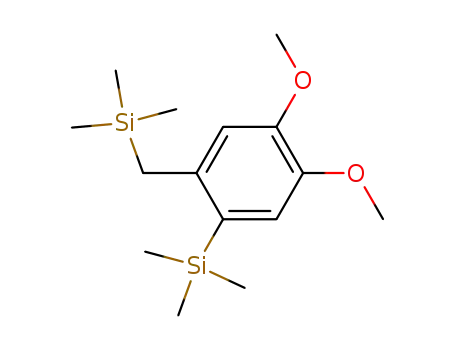 (4,5-dimethoxy-2-(trimethylsilyl)benzyl)trimethylsilane