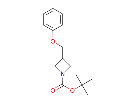 Molecular Structure of 1332301-15-1 (tert-butyl 3-(phenoxymethyl)azetidine-1-carboxylate)