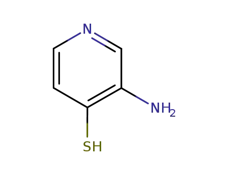 Molecular Structure of 89002-13-1 (4-Pyridinethiol,3-amino-(9CI))