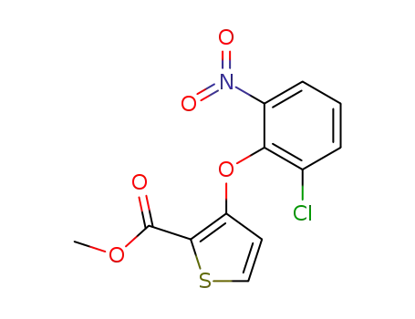 Methyl 3-(2-chloro-6-nitrophenoxy)-2-thiophenecarboxylate
