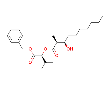 (2S,3R)-[(S)-1-(benzyloxy)-3-methyl-1-oxobutan-2-yl]-3-hydroxy-2-methyldecanoate
