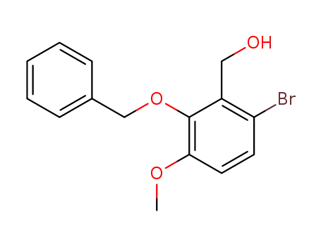 Benzenemethanol, 6-bromo-3-methoxy-2-(phenylmethoxy)-