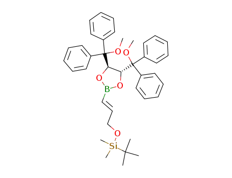 (4R,5R)-2-[(E)-2-[3-tert-butyl(dimethyl)siloxymethyl]ethenyl]-4,5-bis[methoxy(diphenyl)methyl]-1,3,2-dioxaborolane