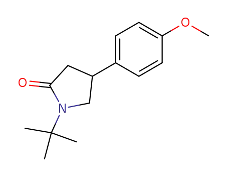 2-Pyrrolidinone, 1-(1,1-dimethylethyl)-4-(4-methoxyphenyl)-
