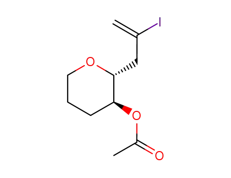 Acetic acid (2R,3S)-2-(2-iodo-allyl)-tetrahydro-pyran-3-yl ester