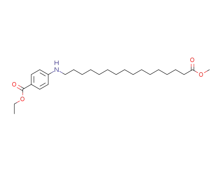 ethyl 4-<(15-carbomethoxypentadecyl)amino>benzoate