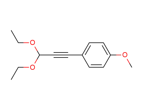 Benzene, 1-(3,3-diethoxy-1-propynyl)-4-methoxy-