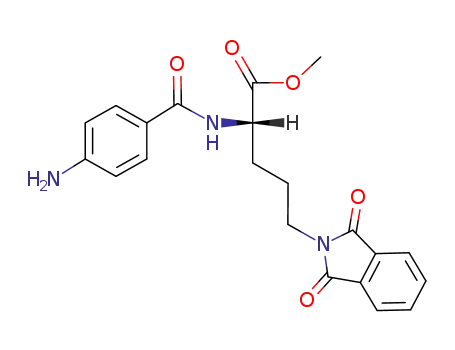 methyl N<sup>α</sup>-(4-aminobenzoyl)-N<sup>δ</sup>-phthaloyl-L-ornithinate