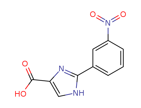 1H-Imidazole-4-carboxylic acid, 2-(3-nitrophenyl)-