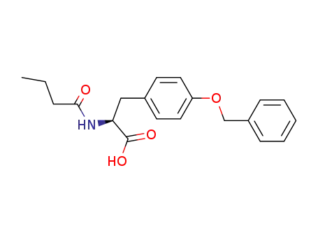 3-(4-benzyloxy-phenyl)-2-butyrylamino-propionic acid