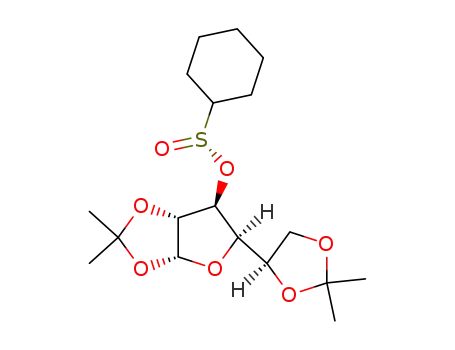 1,2:5,6-di-O-isopropylidene-α-D-glucofuranosyl (S)-cyclohexanesulfinate