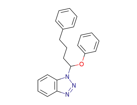 Molecular Structure of 190512-62-0 (1-(1-phenoxy-4-phenylbutyl)-1H-benzotriazole)