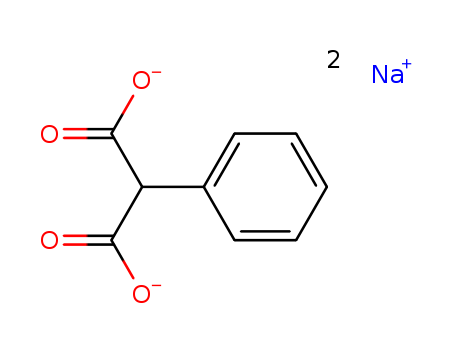 Propanedioic acid, 2-phenyl-, sodium salt (1:2) cas  55277-85-5