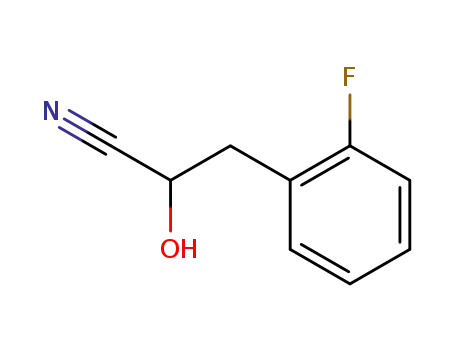 Benzenepropanenitrile, 2-fluoro-alpha-hydroxy- (9CI)