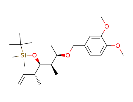 [3R,4R,5R,6R]-4-[(tert-butyldimethylsilyl)oxy]-6-[(3,4-dimethoxybenzyl)oxy]-3,5-dimethylhept-1-ene