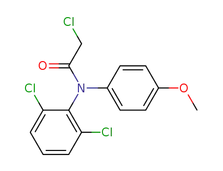2-chloro-N-(2,6-dichlorophenyl)-N-(4-methoxyphenyl)acetamide