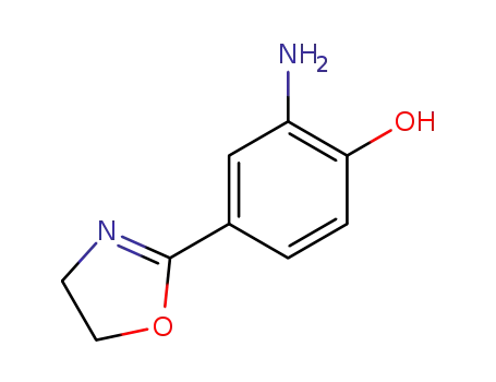 Molecular Structure of 105639-20-1 (Phenol, 2-amino-4-(4,5-dihydro-2-oxazolyl)-)