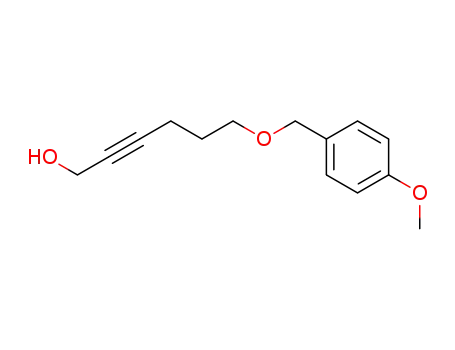 6-[(4-methoxyphenyl)methoxy]-2-hexyn-1-ol