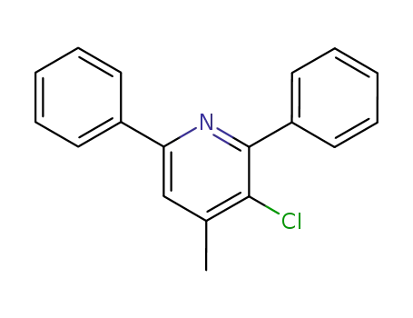 3-Chloro-4-methyl-2,6-diphenylpyridine