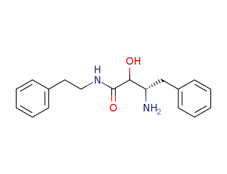 3(S)-3-amino-2(RS)-hydroxy-N-phenethyl-4-phenylbutanamide