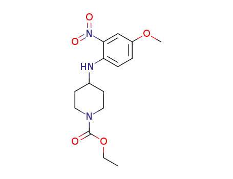 4-(4-Methoxy-2-nitro-phenylamino)-piperidine-1-carboxylic acid ethyl ester