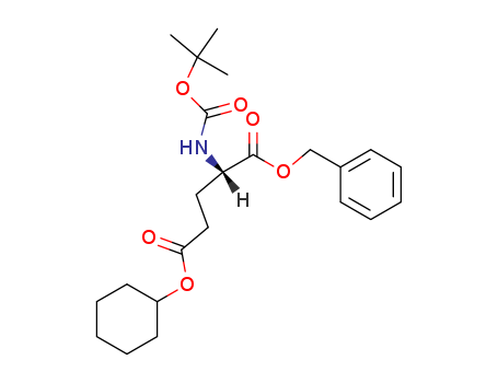(2S)-tert-butoxycarbonylamino-pentanedioic acid 1-benzyl ester 5-cyclohexyl ester