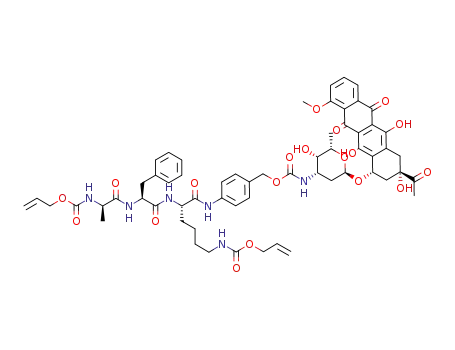 Molecular Structure of 253863-28-4 (C<sub>61</sub>H<sub>70</sub>N<sub>6</sub>O<sub>19</sub>)