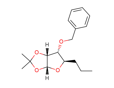 3-O-Benzyl-5-deoxy-5-C-ethyl-1,2-O-isopropylidene-α-D-ribofuranose