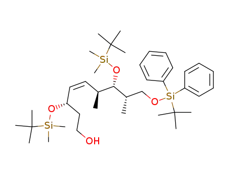 (Z)-(3S,6S,7S,8S)-3,7-Bis-(tert-butyl-dimethyl-silanyloxy)-9-(tert-butyl-diphenyl-silanyloxy)-6,8-dimethyl-non-4-en-1-ol