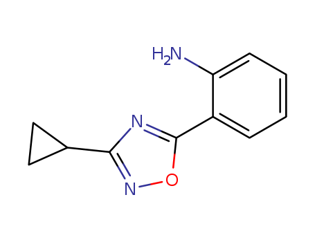 5-(2-aminophenyl)-3-cyclopropyl-1,2,4-oxadiazole