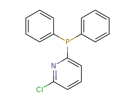 Molecular Structure of 162753-00-6 (2-CHLORO-6-(DIPHENYLPHOSPHINO)PYRIDINE)