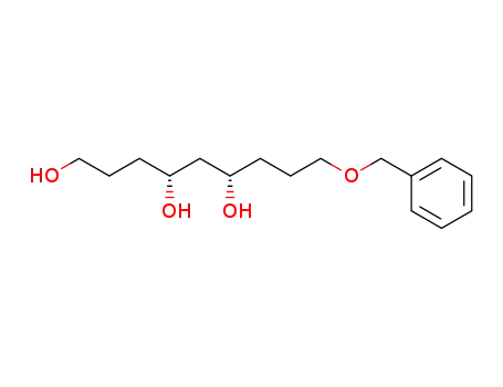 (4R,6S)-9-(benzyloxy)-1,4,6-nonanetriol