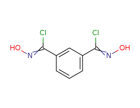 Molecular Structure of 18728-47-7 (N,N-dihydroxybenzene-1,3-dicarboximidoyl dichloride)