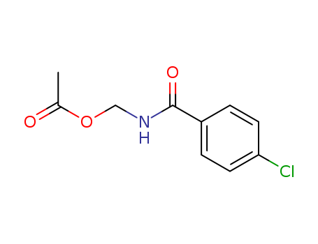 [(4-chlorobenzoyl)amino]methyl acetate